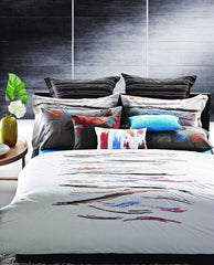 Duvet कवर बेज कला संग्रह निर्वाण