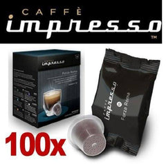 Impresso Coffee Pods Forza Roma - 100 Pc Impresso Coffee Pods Forza Roma - 100 Pc