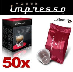 Nespresso Coffee Capsules - Impresso Coffee Pods Intenso - 50 Pc