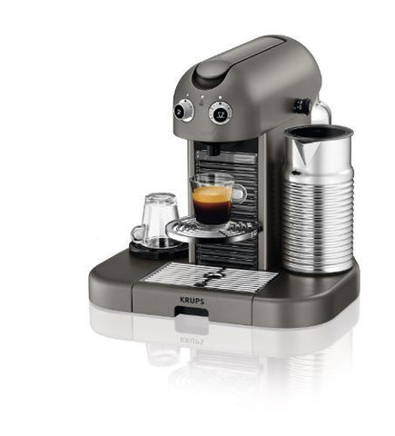 Nespresso Machine Krups GranMaestria - Titanium - 1