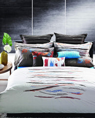 Premium Bed Sheets - Nirvana Bed Sheet Set Beige Art Collection