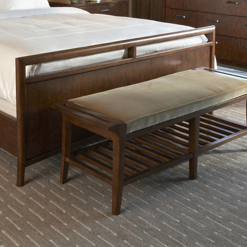 Teak Wood European Bed Set - Figeac - 3
