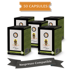 Bonhomia Nespresso Tea Capsules - Bonhomia Green Peace - Nespresso Mild Green Tea Capsules (50 Capsules)