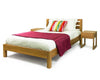 Solid Teak Wood Bed Base - Canary Wharf - 2