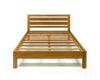 Solid Teak Wood Bed Base - Canary Wharf - 3