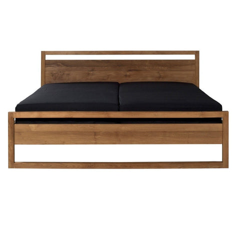 Sagwan wood bed online deals