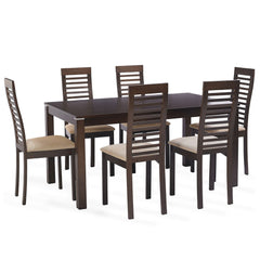 Contemporary Teak Wood Dining Tables - Solid Teak Wood Dining Set - Elm Park