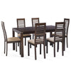 Solid Teak Wood Dining Set - Elm Park - 1