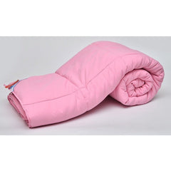 शीतकालीन ड्यूवेट बेबी गुलाबी - 350 जीएसएम