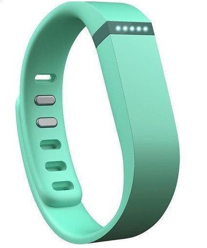 Fitbit Flex Fitness Tracker Wristband - Teal - large - 1