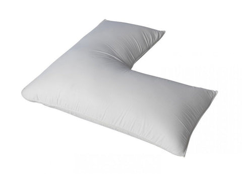 Down Feather L Shaped Body Pillow - 1