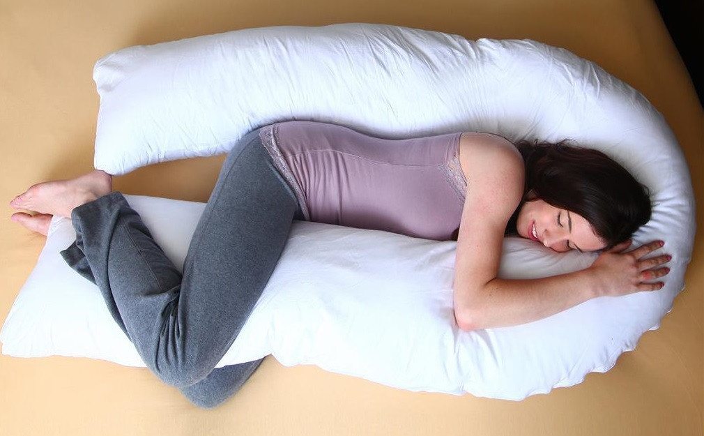 U shaped Body Pillow - Microfiber - large - 2