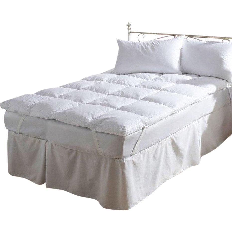 Down Feather Mattress Topper - large - 1