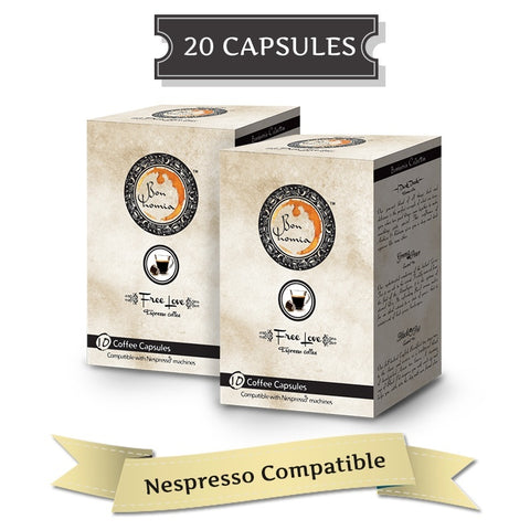Bonhomia Free Love - Mild Nespresso Capsules (20 capsules) - 1