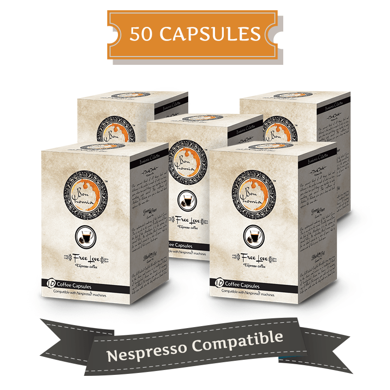 Bonhomia Free Love - Mild Nespresso Capsules (50 capsules) - large - 1