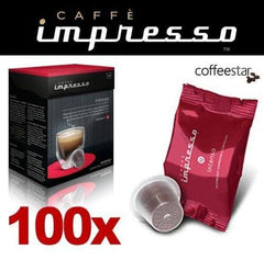 Nespresso Coffee Capsules - Impresso Coffee Pods Intenso - 100 Pc