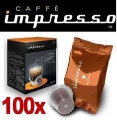 Nespresso Coffee Capsules - Impresso Coffee Pods Italiano - 100 Pc