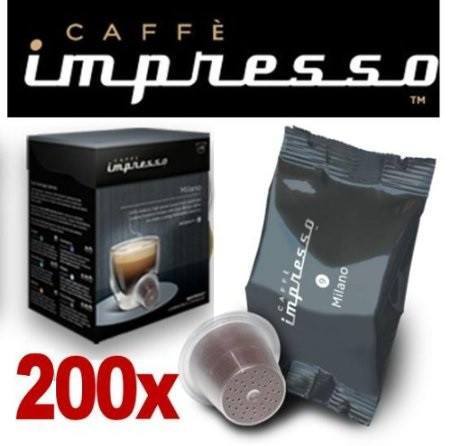 इम्प्रेसो कॉफ़ी पॉड्स मिलानो - 200 पीसी - 1