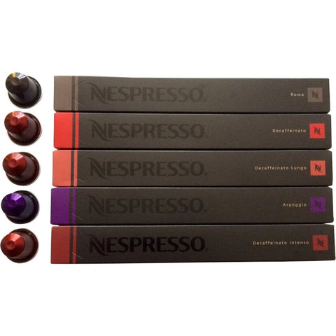नेस्प्रेस्सो कॉफ़ी पॉड्स डेकाफ़ 50 पीसी - 1