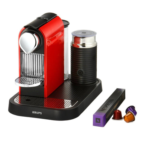 Buy Nespresso Coffee Machine Krups Citiz & Milk online in India. Best  prices, Free shipping