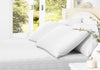 Egyptian Cotton Sheets Fitted White - 1