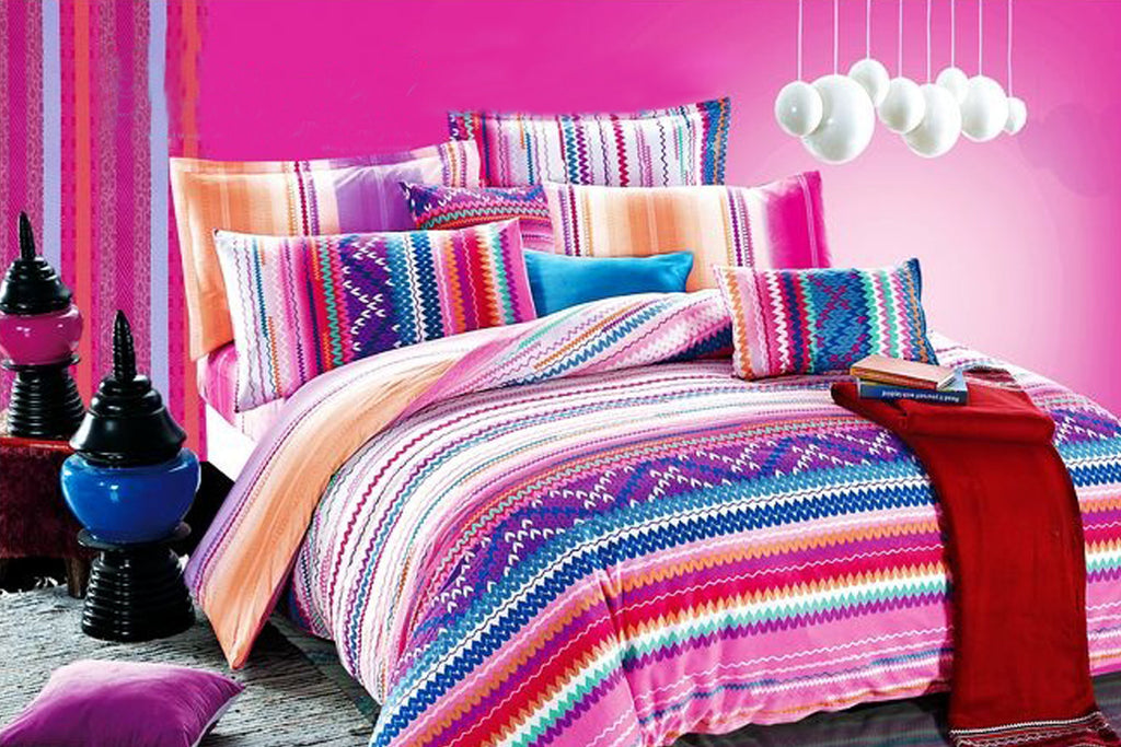 Luxury Bed Sheet Set - Violet - large - 1