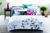 Luxury Bed Sheet Set White Nature Collection - 1