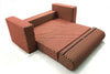 Sofa cum Adjustable Bed Red - Flat - 1