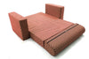 Sofa cum Adjustable Bed Red - Flat - 4