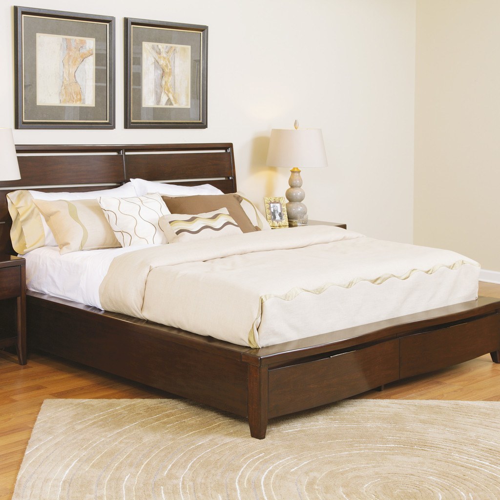 Buy Teak Wood Bed Base - Aurillac online in India. Best prices, Free  shipping