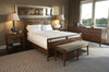 Teak Wood European Bed Set - Figeac - 2